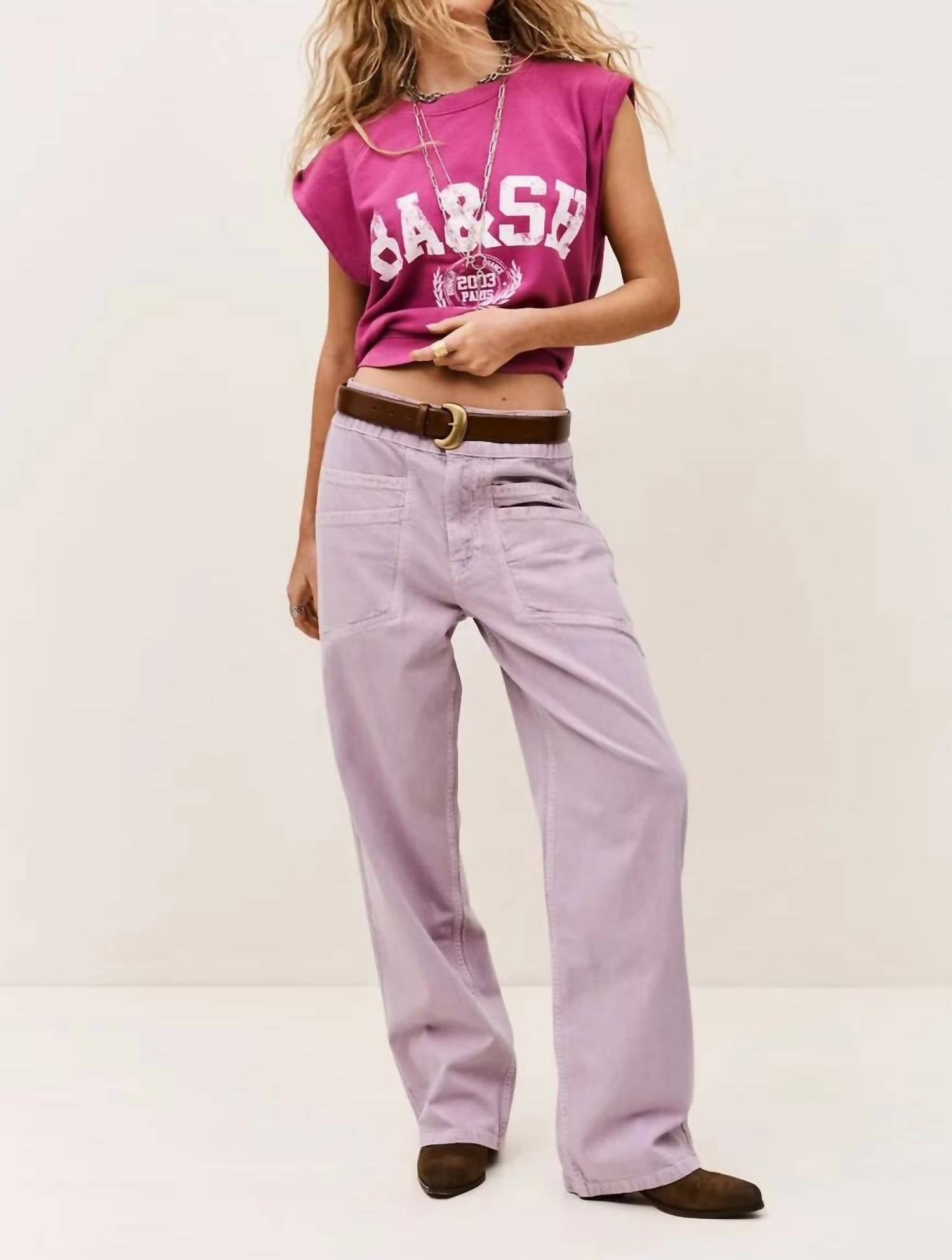Ba&Sh - High Waist Fima Pant
