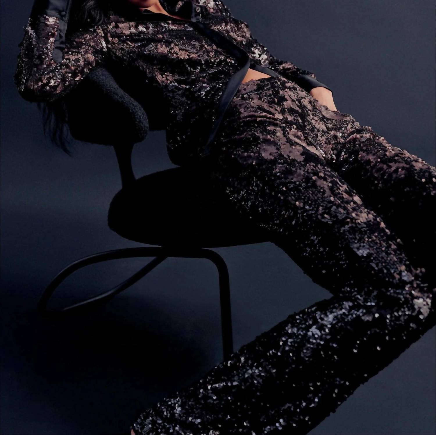 Veronica Beard - Collier Sequin Skiny-flare Pant