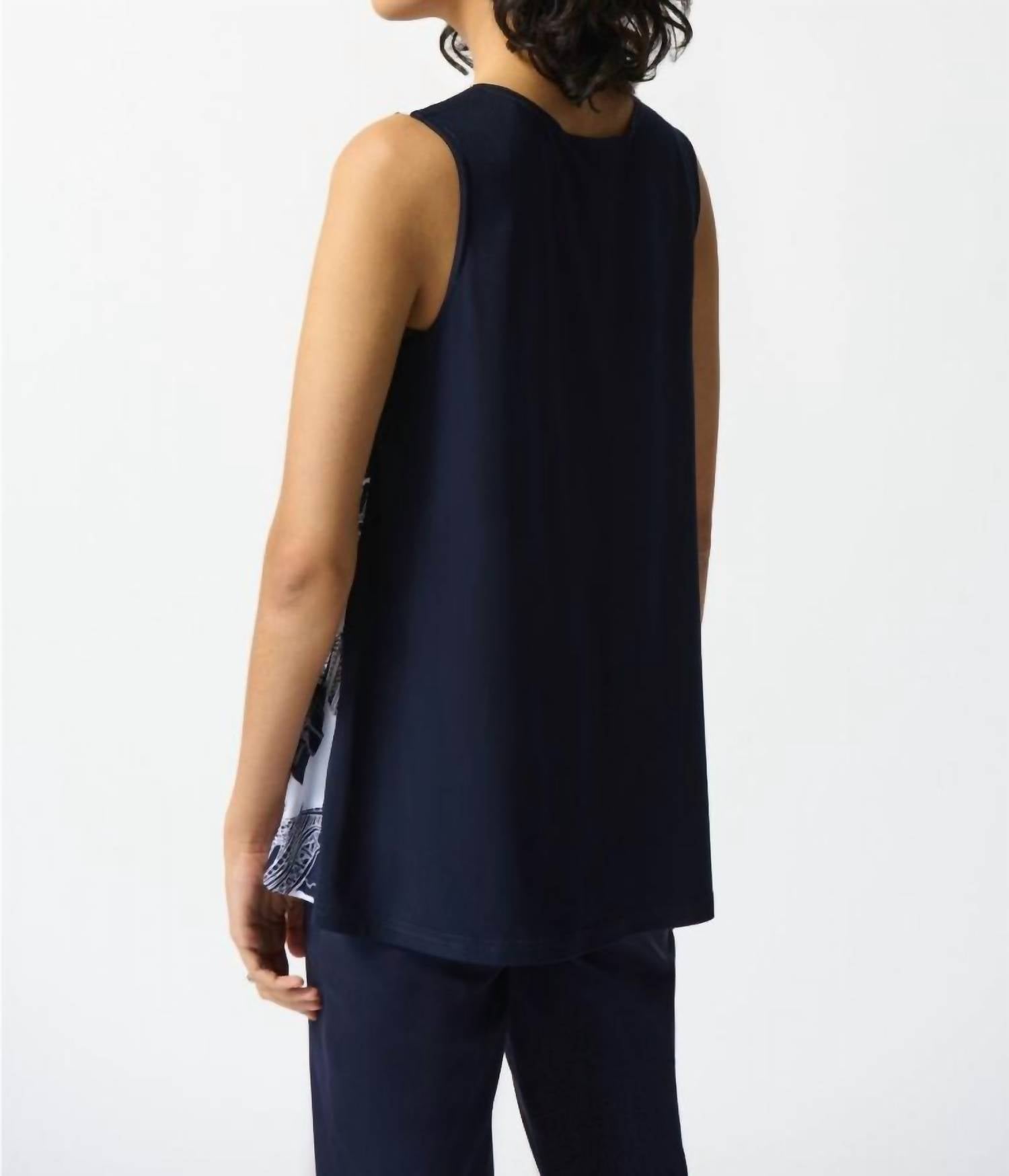 Joseph Ribkoff - Cityscape Sleeveless Top