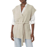XIRENA Women's Margo Cashmere Vest in oat - women's jacket
