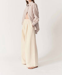 Deluc - Felicity Oversized Striped Button Down Shirt