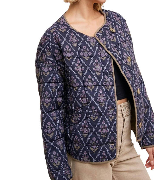 In-Loom - Printed Quilt Jacket