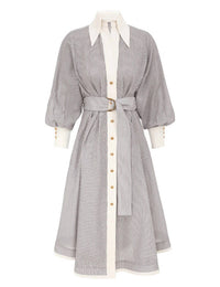 Zimmermann - Hypnotic Tuck Midi Dress