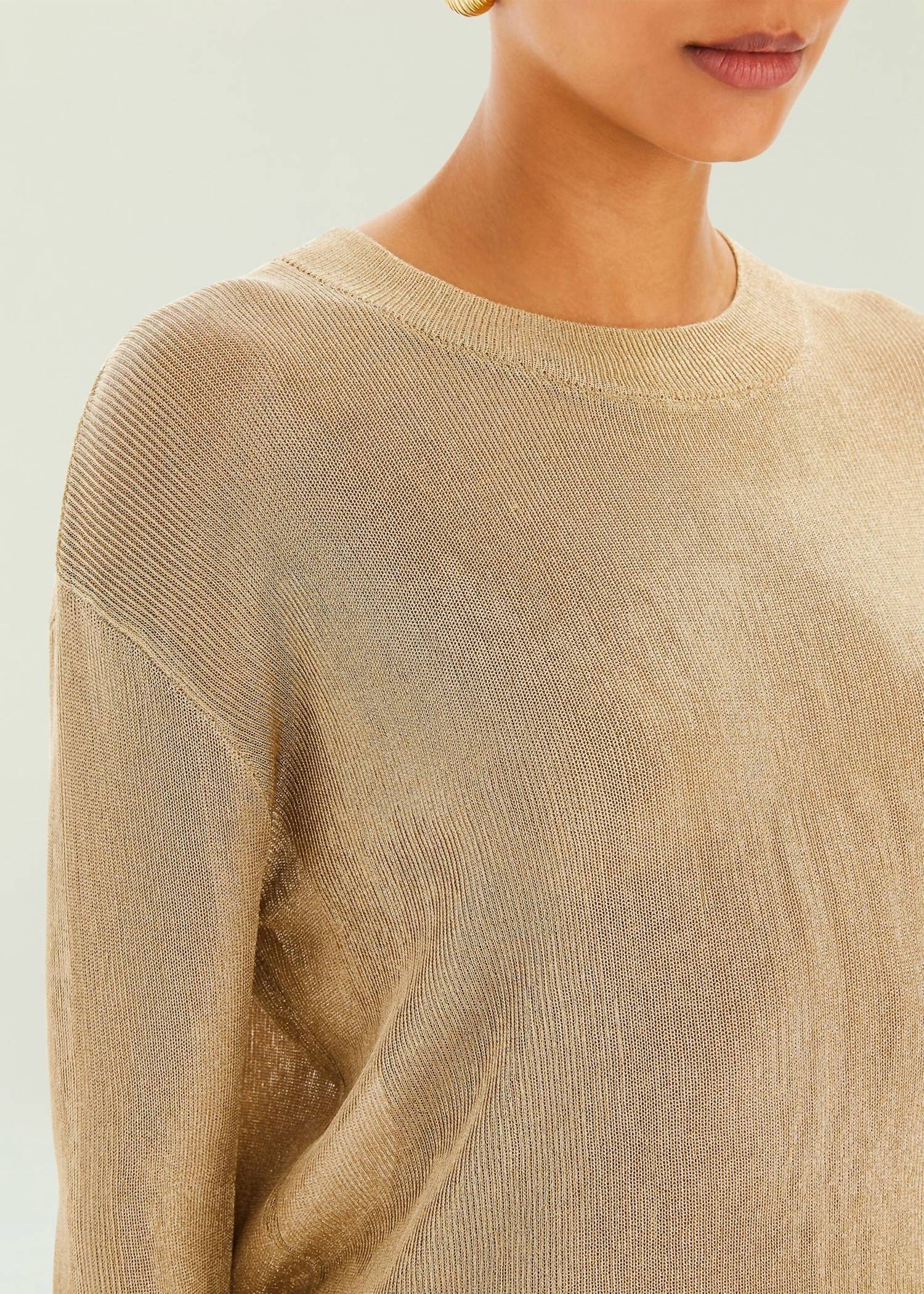 Ser.O.Ya - Hana Metallic Knit Top
