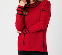 Angel Apparel - Cowl Neck Oversized Sweater