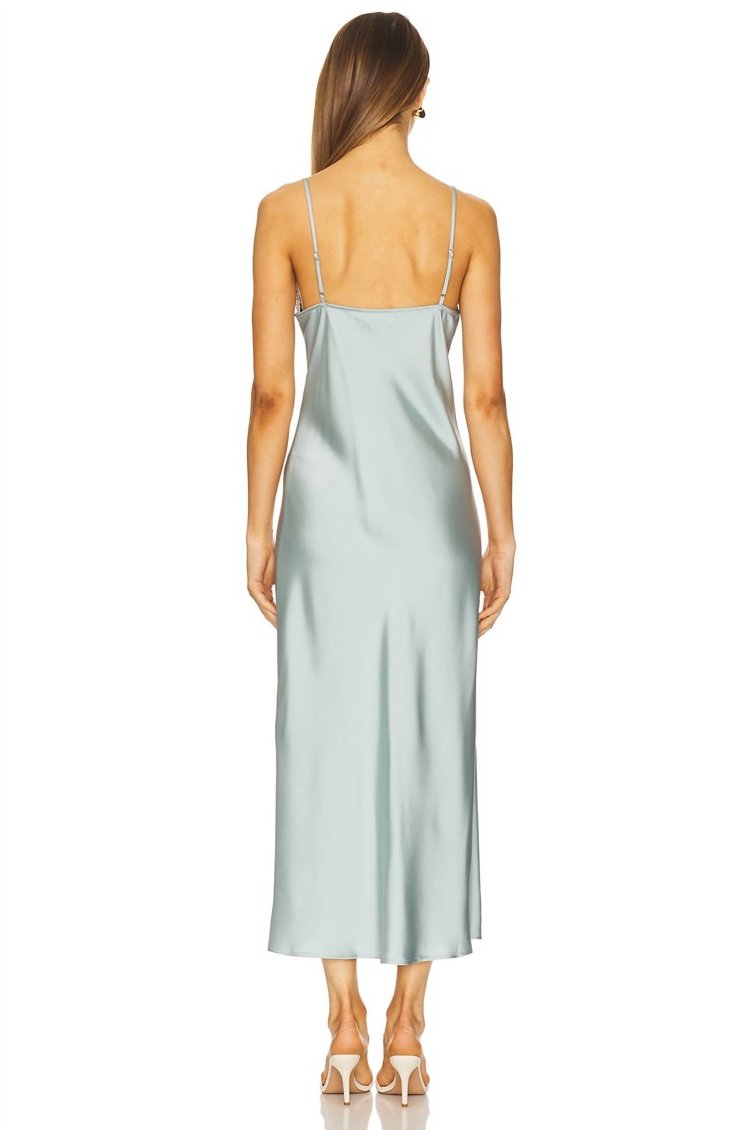 Elodie - Eva Satin Slip Dress