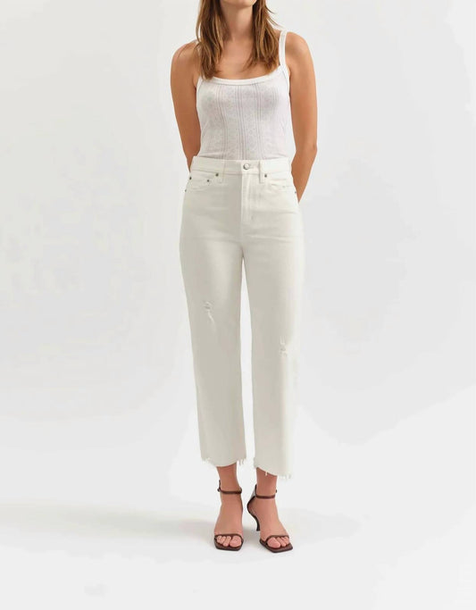 Daze - Cool High Rise Straight Leg Jeans