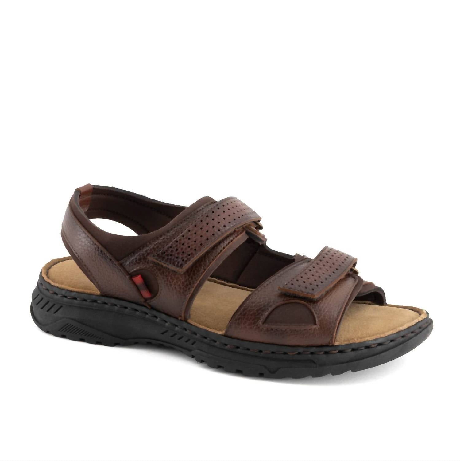 Andrea - Men's Open Toe Leather Sandal