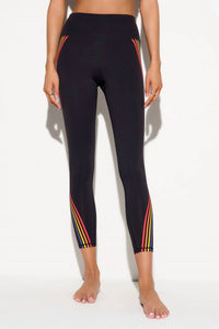 Spiritual Gangster - Prism Stripe Lotus Legging