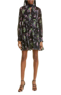Cinq A Sept - Bloom Revina Floral Print Long Sleeve Dress