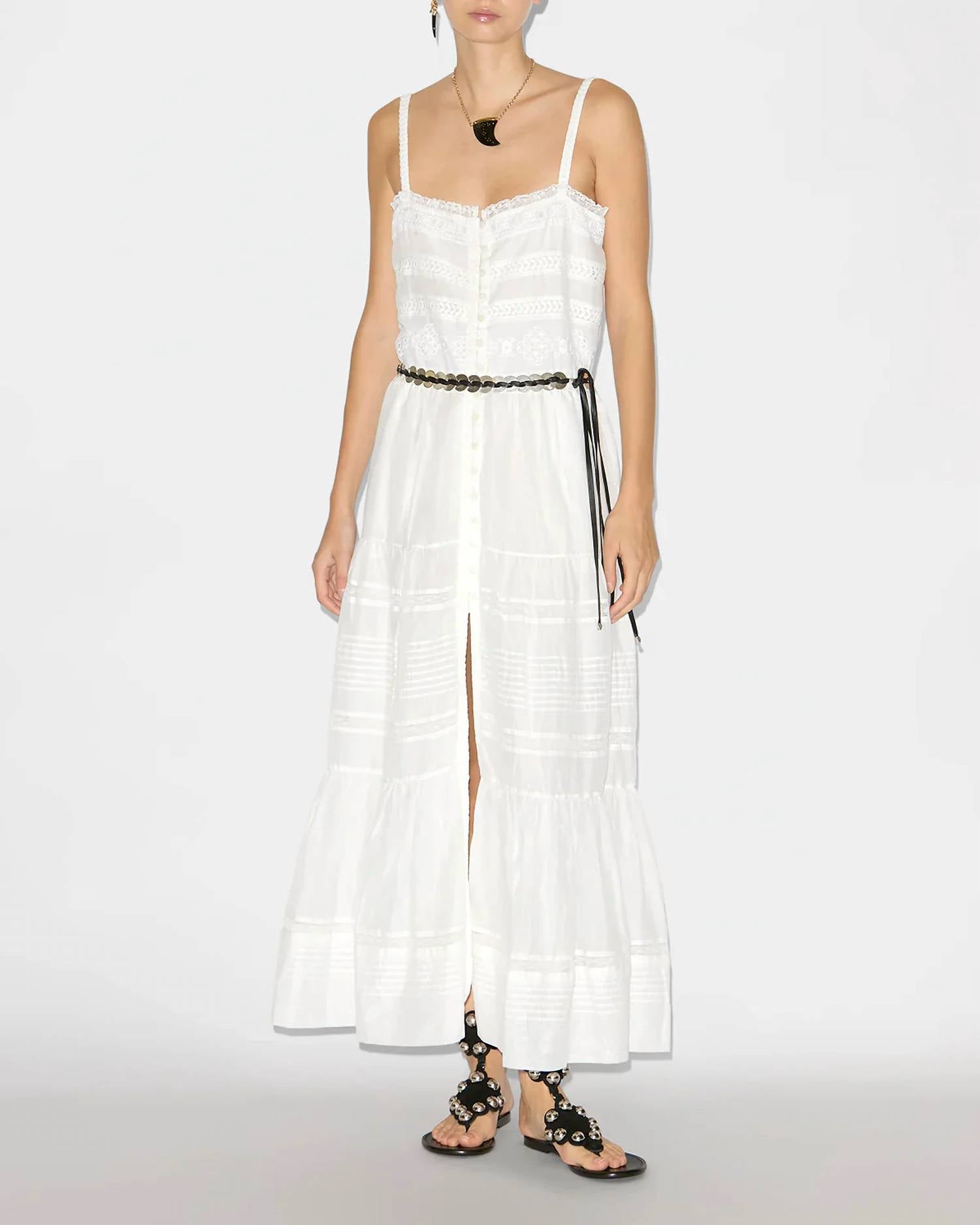 Isabel Marant - Divine Cotton Voile Maxi Dress