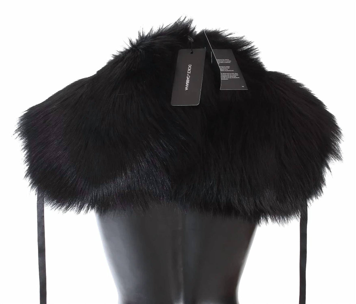 Dolce & Gabbana - Fox Fur Shoulder Wrap Cover Collar Scarf
