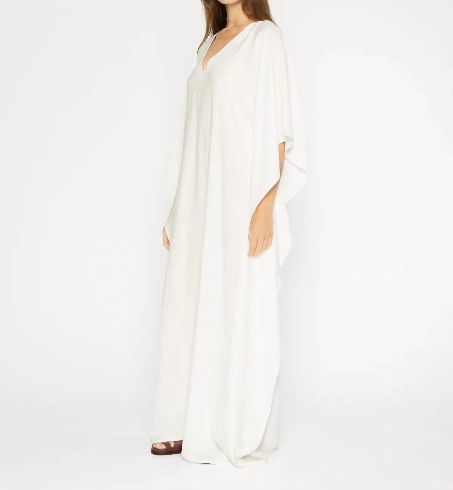Ripley Rader - Satin Crepe Caftan Dress