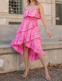 Strut & Bolt - Miami Ruffled Midi Dress