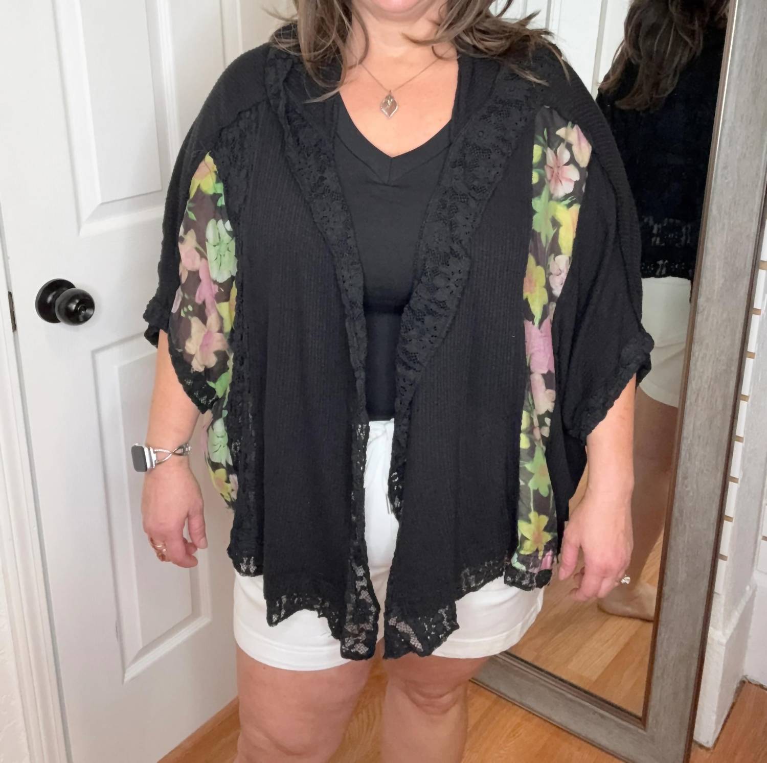 Pol - Everly 3/4 Sleeve Cardigan