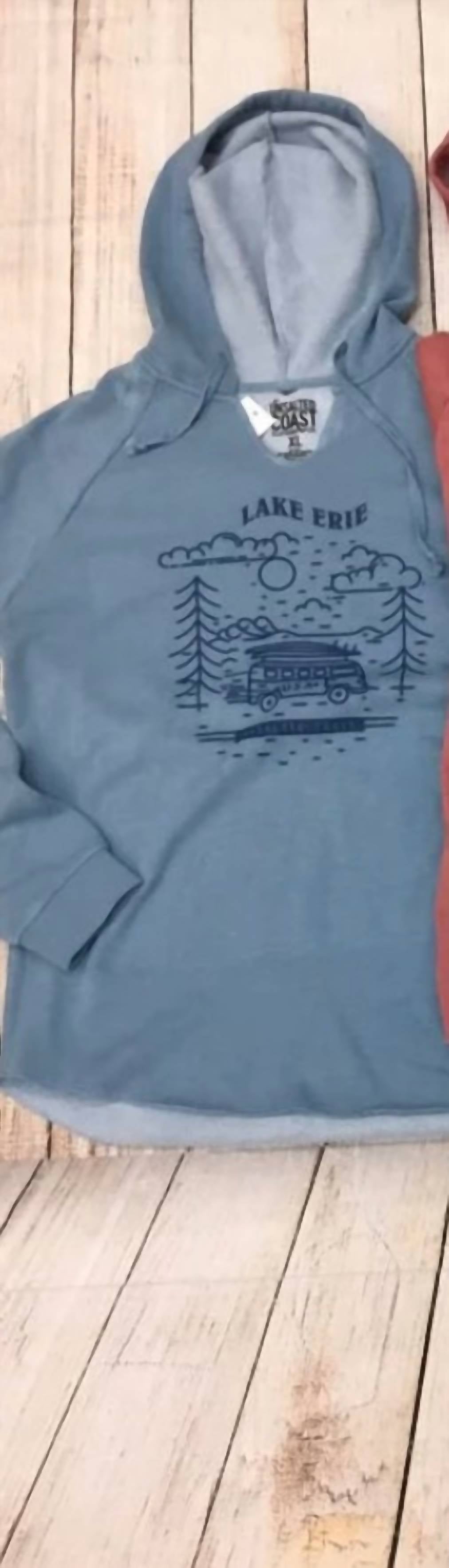 Unsalted Coast - Women Lake Erie Hoodie
