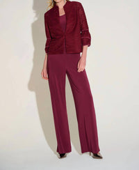 Joseph Ribkoff - Lightweight Pull On Wide Leg Pants