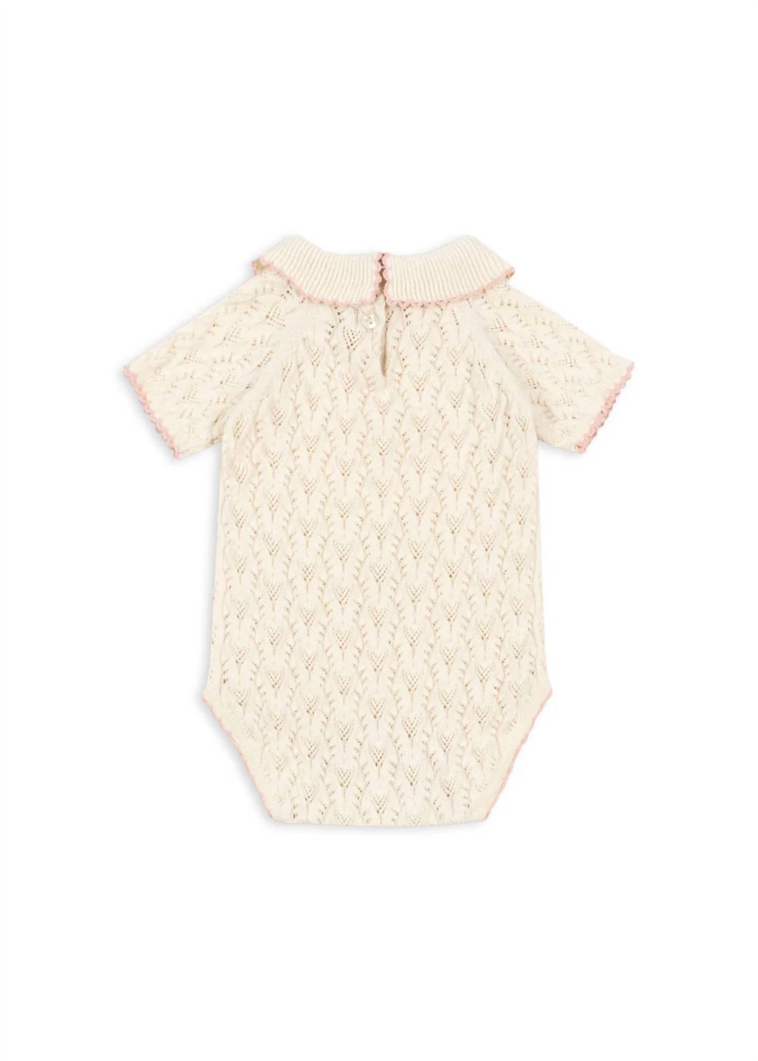 Konges Sløjd - Baby's Rosier Knit Bodysuit
