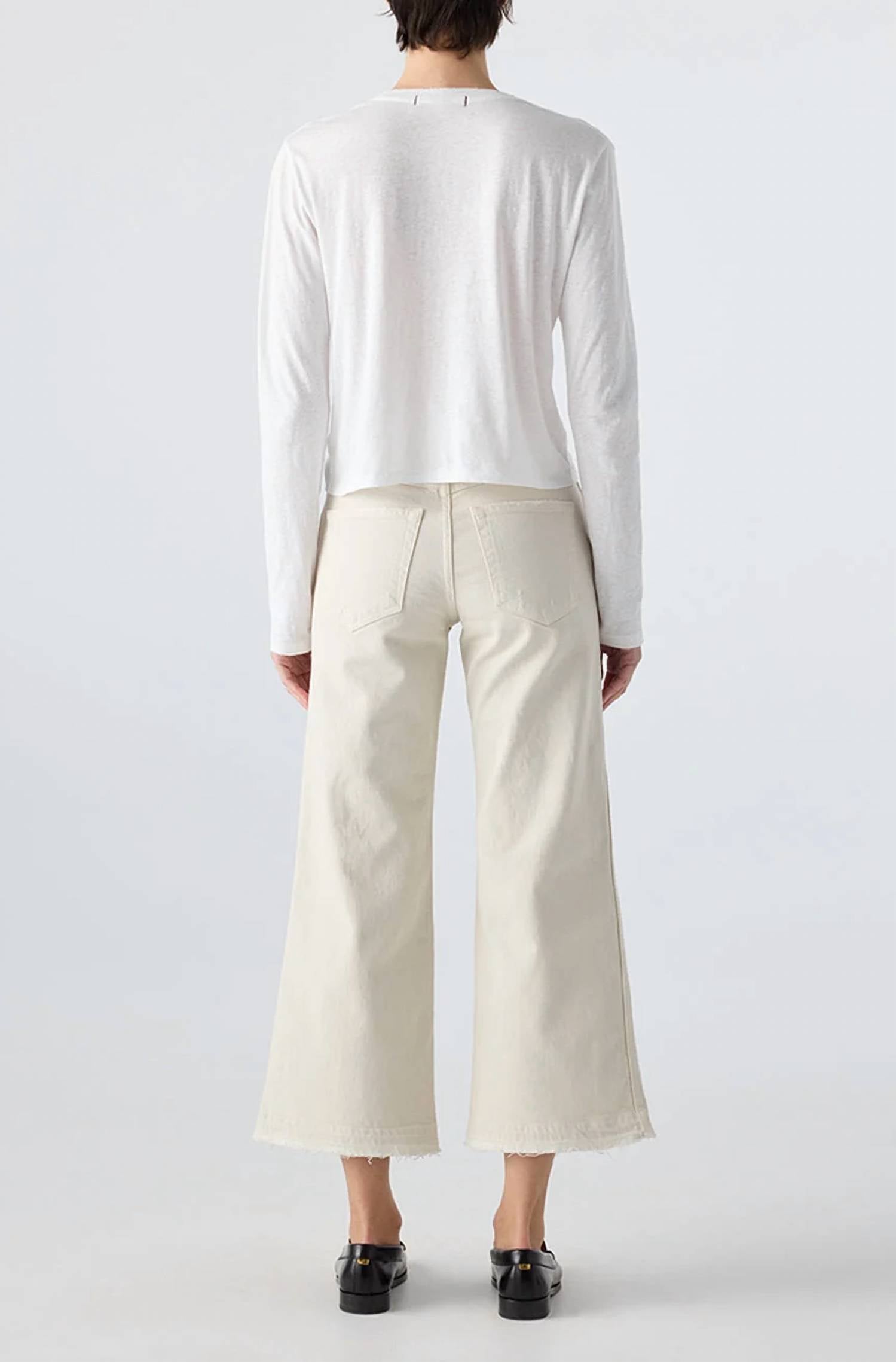 Amo - Marjorie Mid Rise Wide Leg Jean