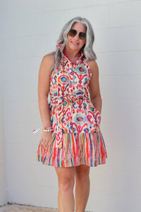 Joy Joy - Contrast Hem Dress