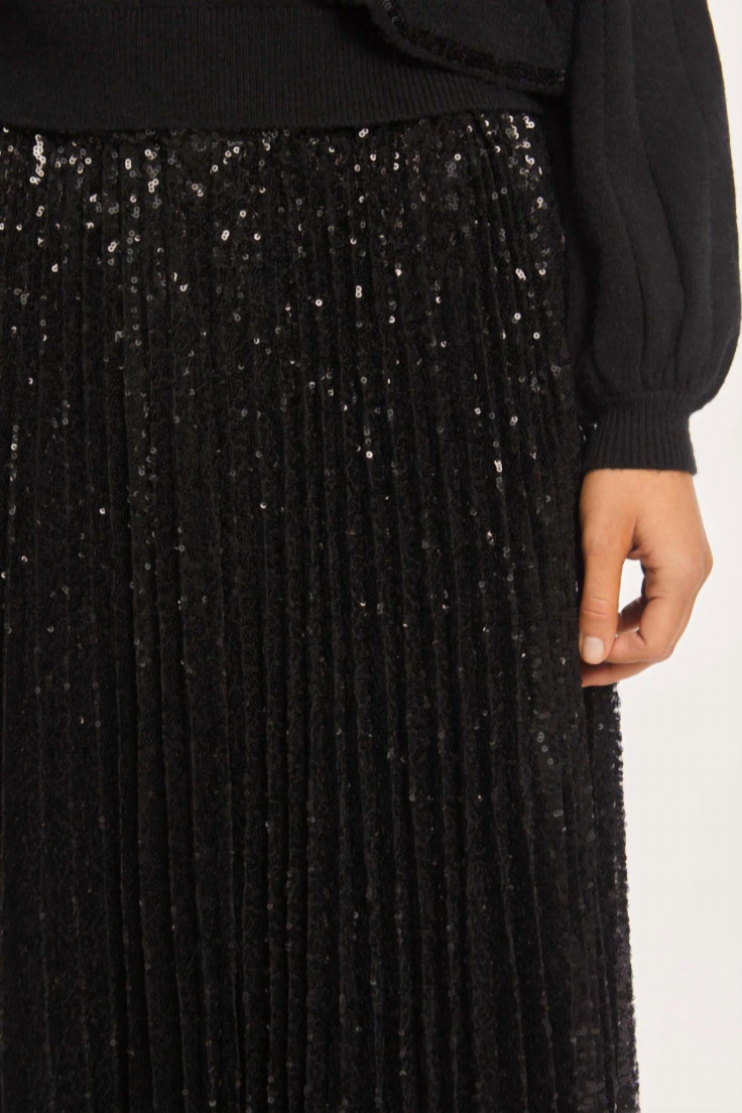 Caballero - Kailey Sequin Midi Skirt