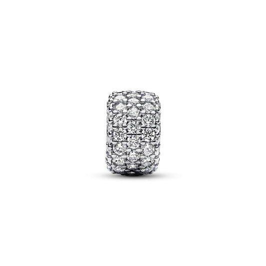 Pandora - Women's Sparkling Pavé Triple-row Charm