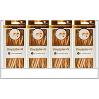 Sophistiplate Party Pick Fancy Bamboo Toothpicks in silver pearl tip - item - alternate view