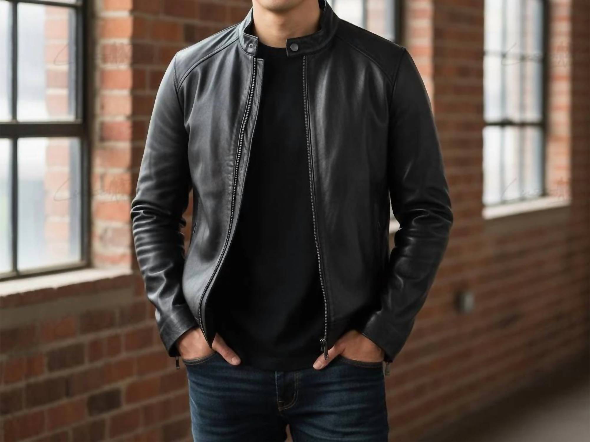 Lusso Beni - Arc Leather Jacket