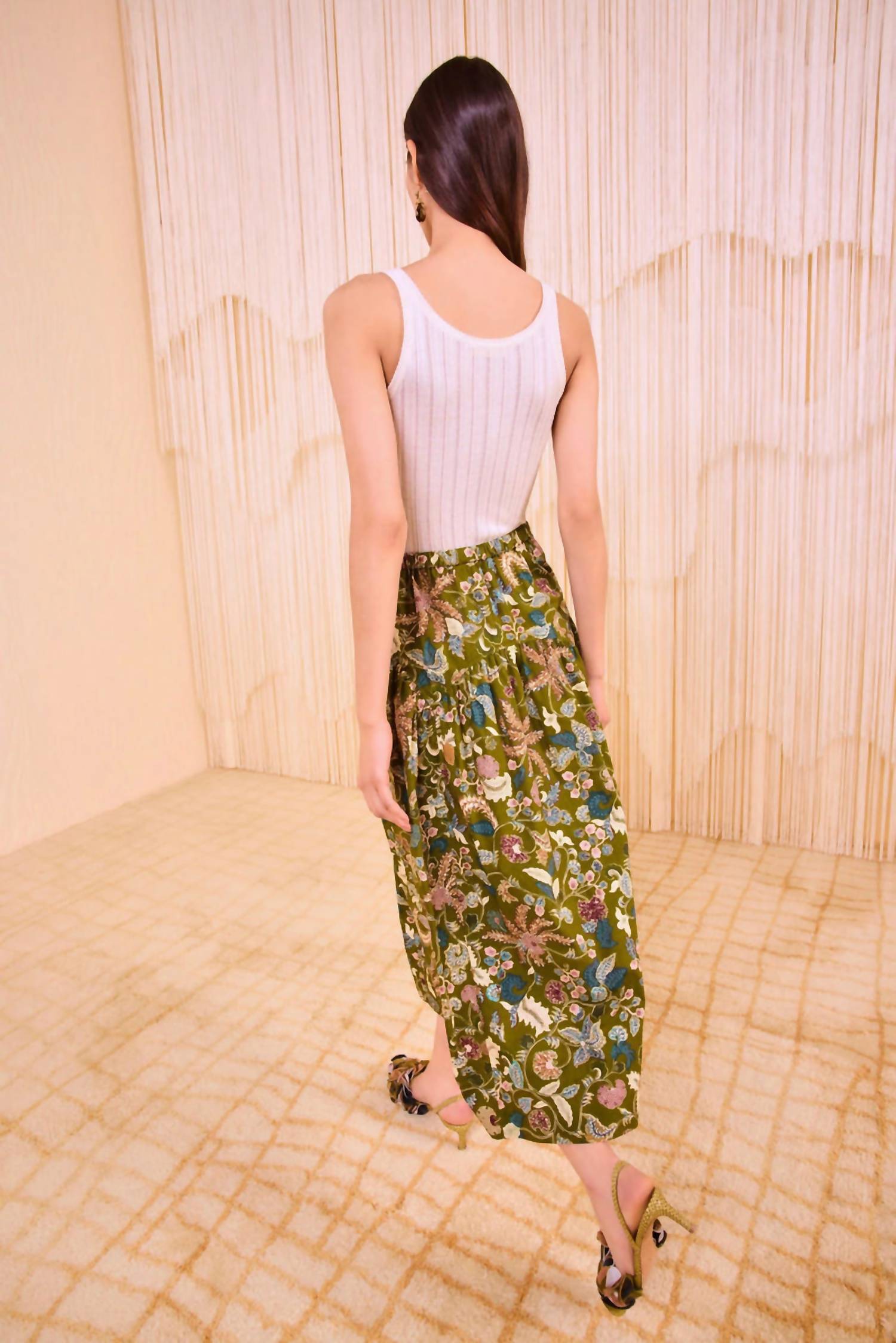 Ulla Johnson - Rosen Tie Waist Skirt