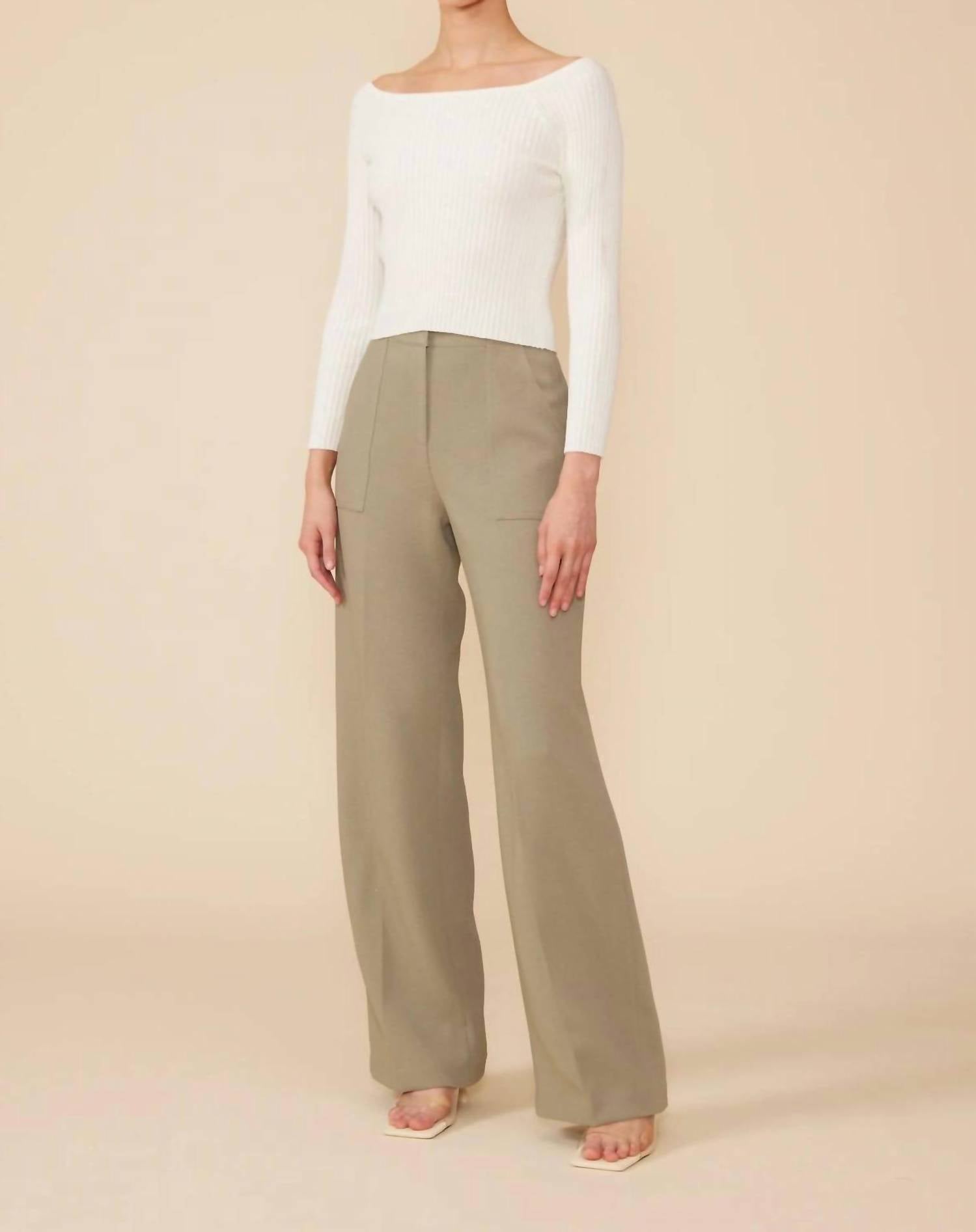 Lucy Paris - Diana Wide Leg Pants