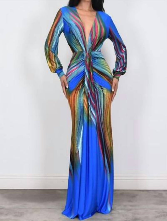 Cameo - Swirl Print Dress