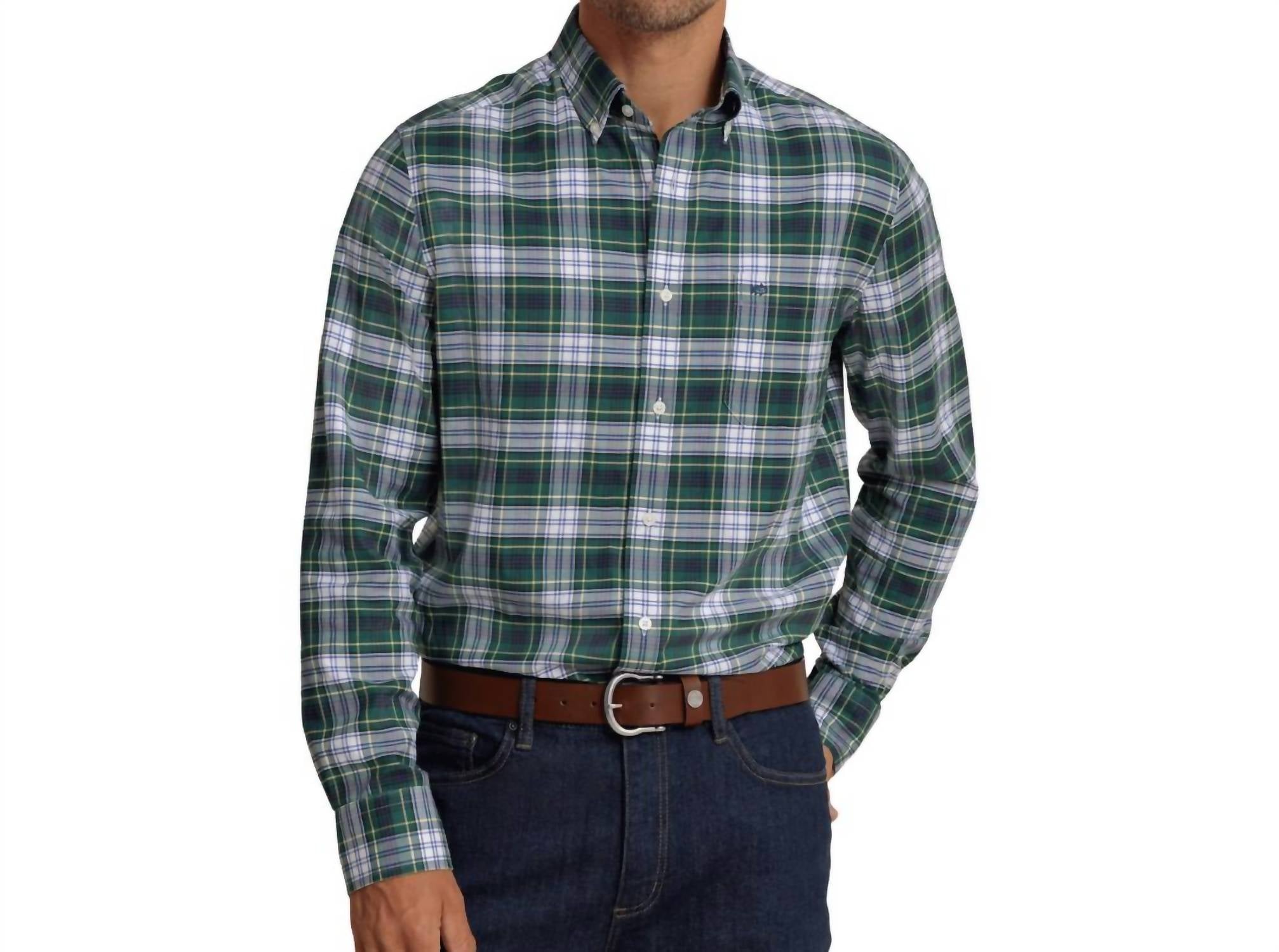 Southern Tide - SkipJack Gordan Tartan Sportshirt