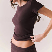 Chaser - Short Sleeve Ribbed Tee