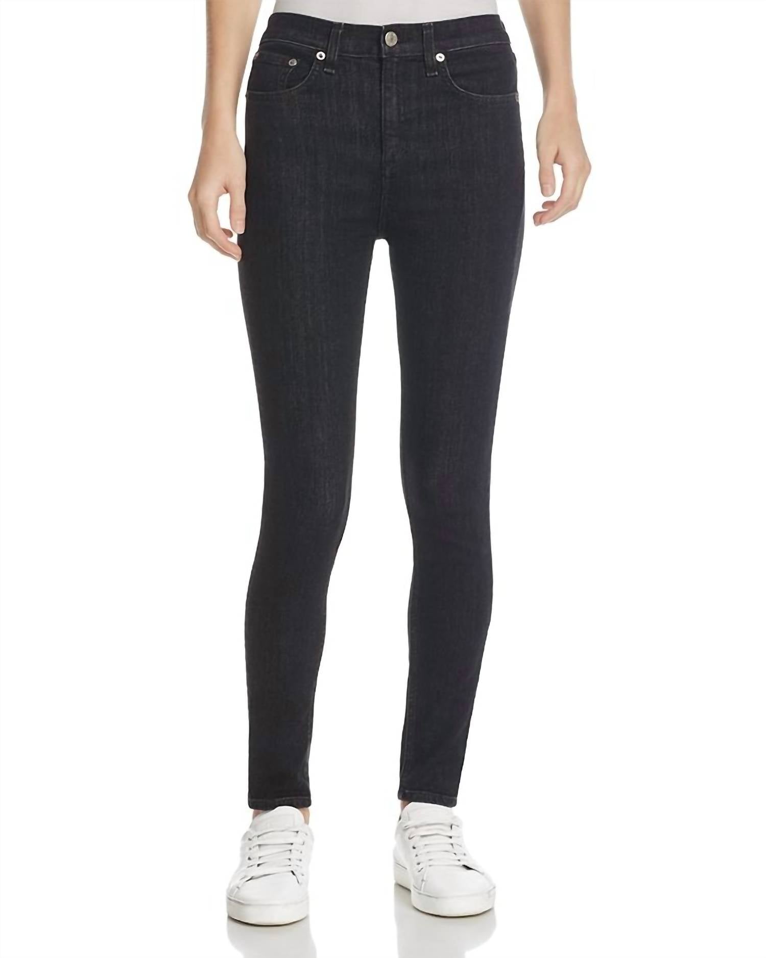 Rag & Bone - High Rise Ankle Skinny Jeans