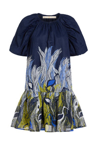 Marie Oliver Women's Greta Dress in heron - women's dress - alternate view