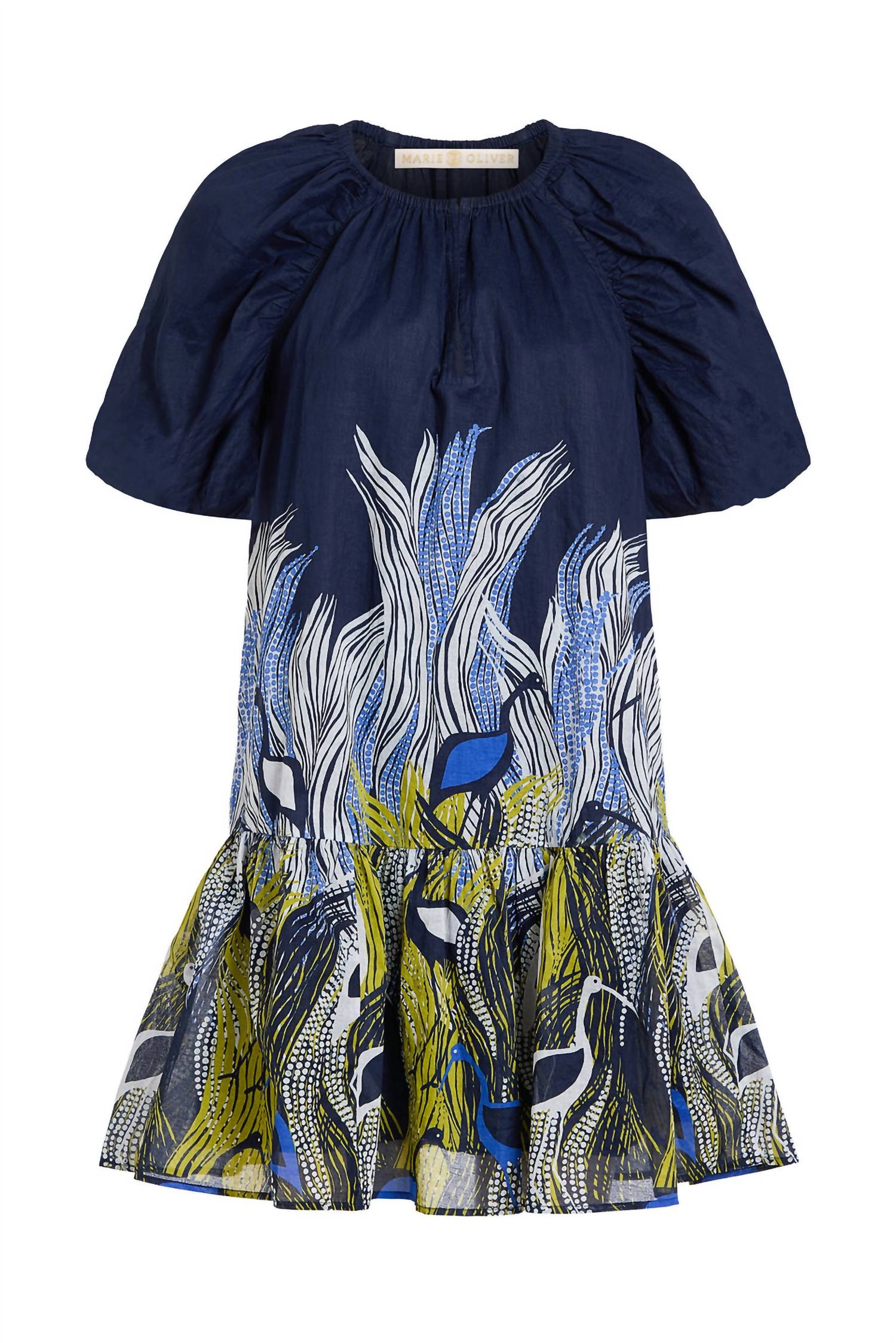 Marie Oliver Women's Greta Dress in heron - women's dress - alternate view