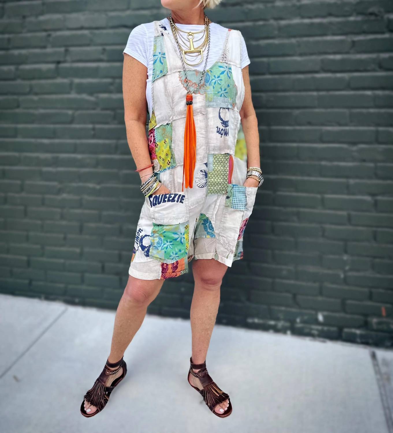 Paperlace - Sea Shore Romper Overalls
