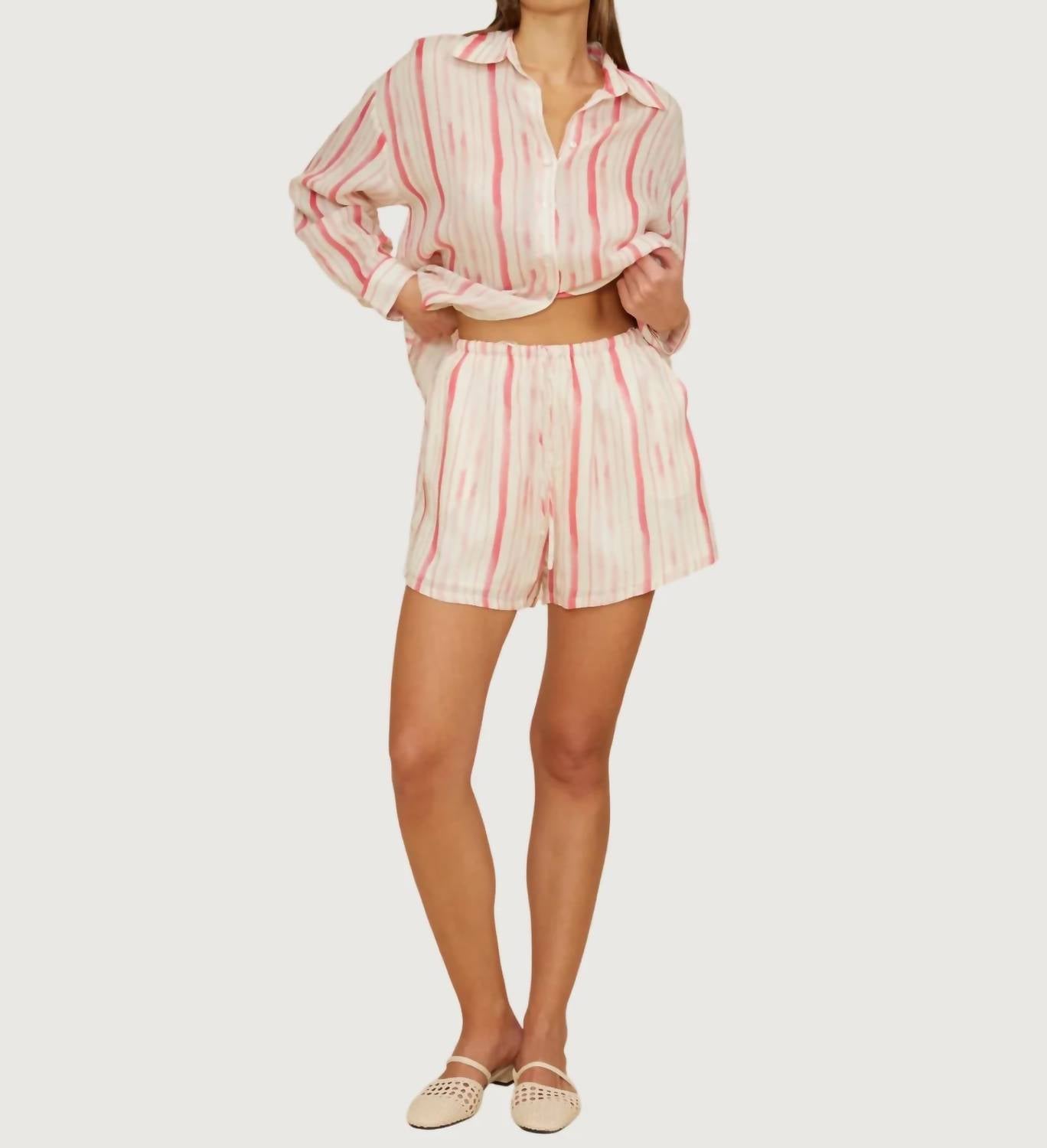 Lucy Paris - Louise Drawstring Short