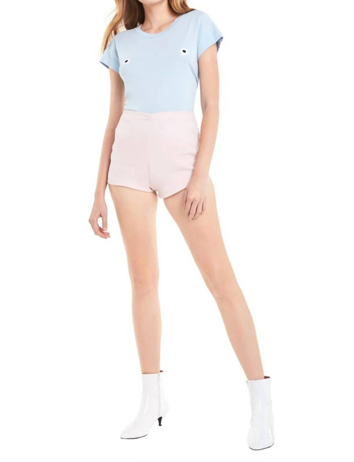 Wildfox - Mod Daises No9 Crew Neck Tee