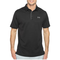 UNDER ARMOUR Tech Polo in black - men's shirt