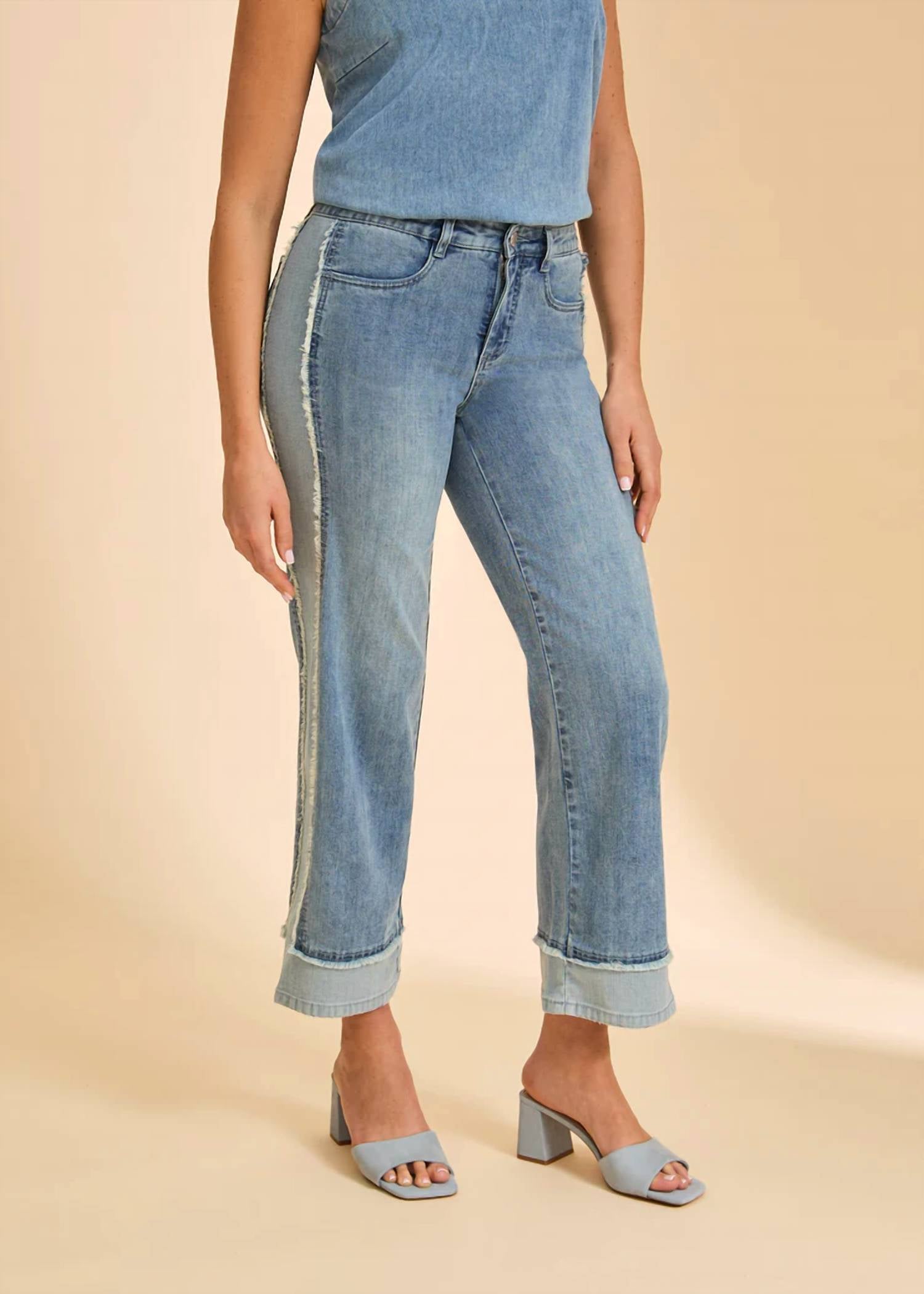 Fdj - Olivia Wide Ankle Jean