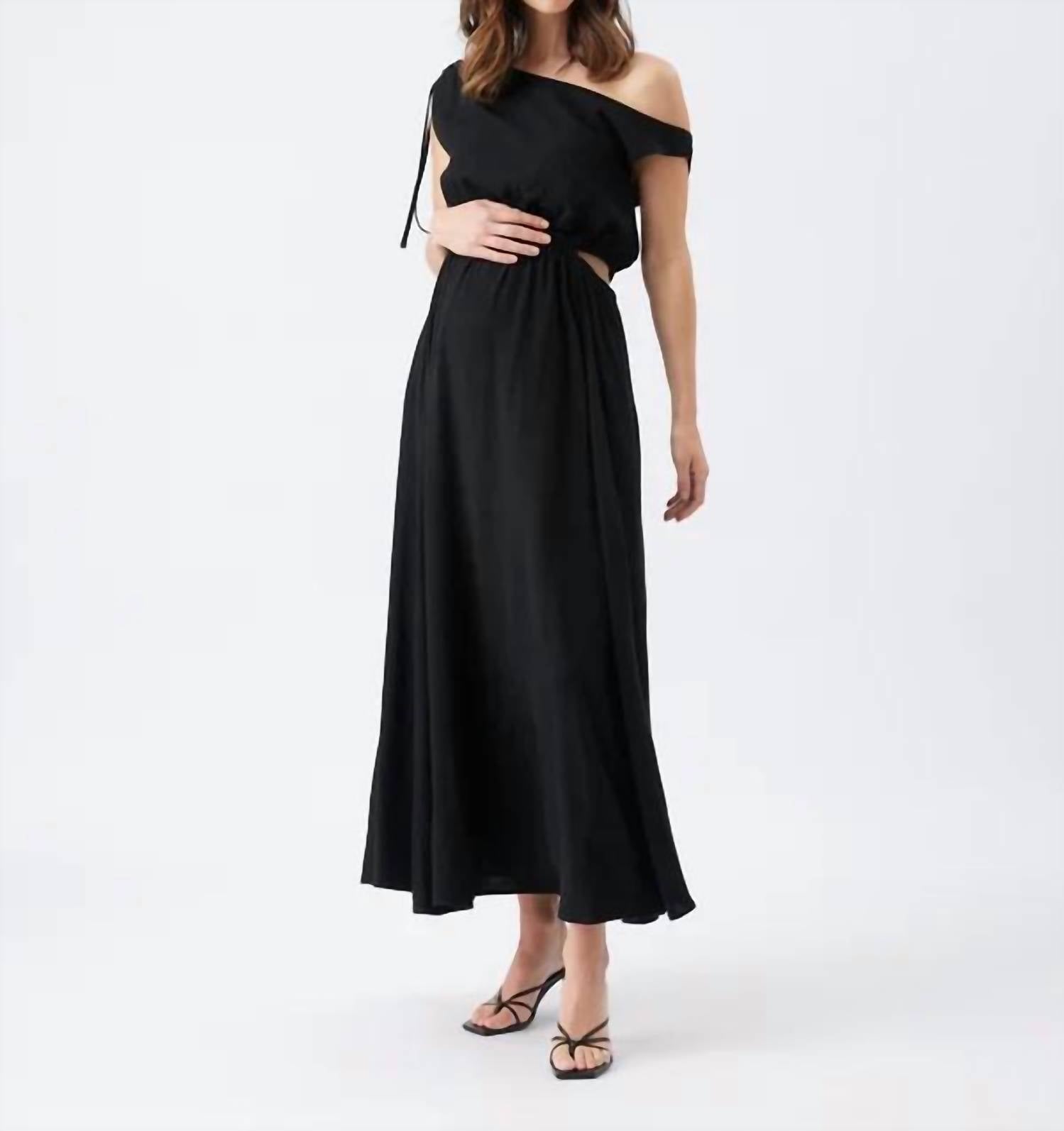 Ripe - Presley Off Shoulder Dress -Maternity