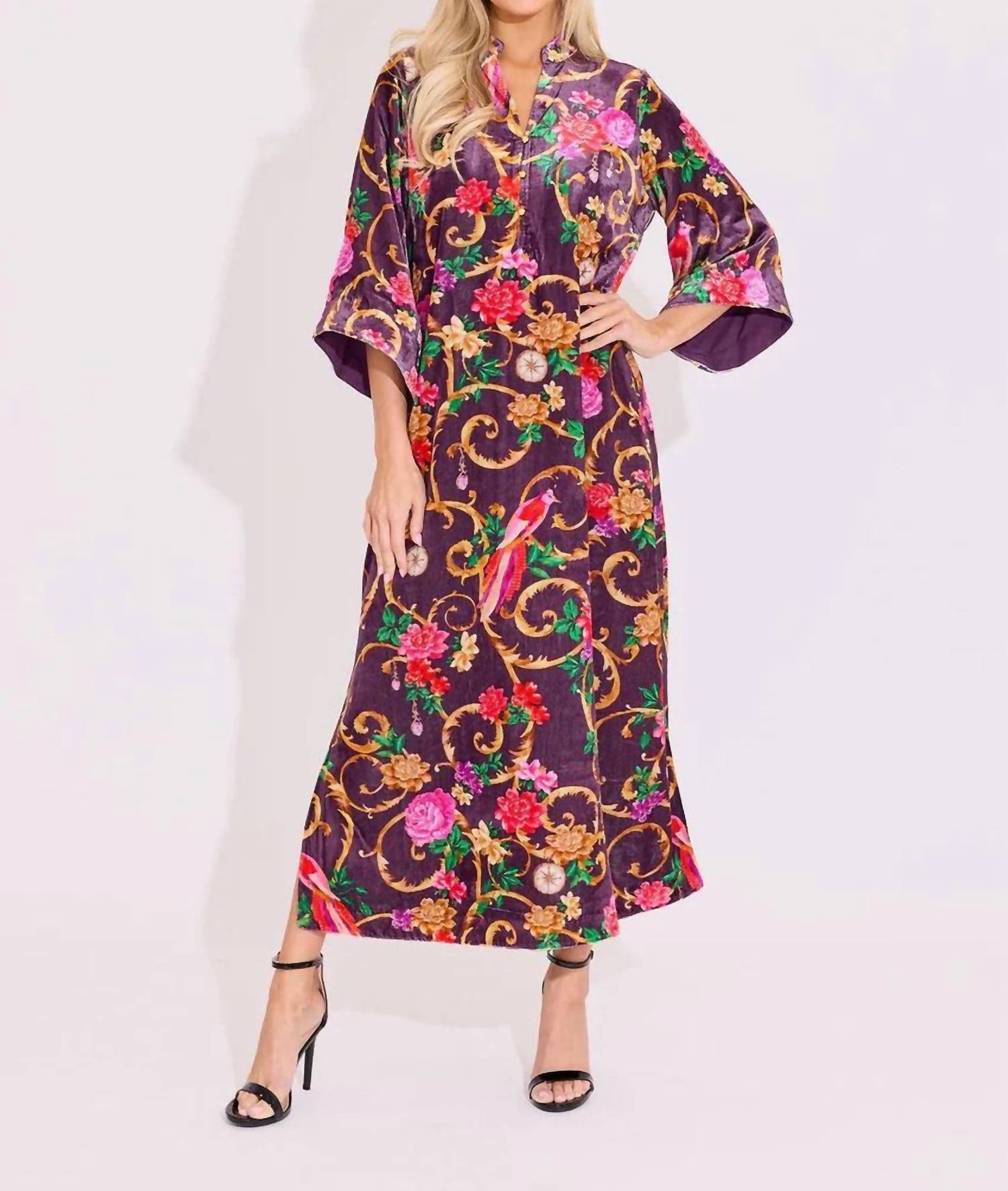 Alden Adair Jerry Midi Dress in baroque - women's dress