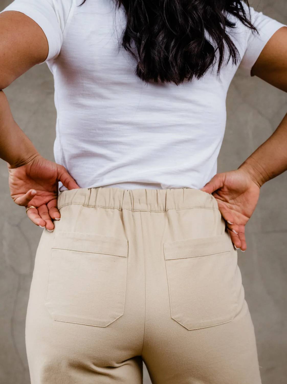 ABLE Mila Pull On Pant in brown sugar - women's pants - view 7
