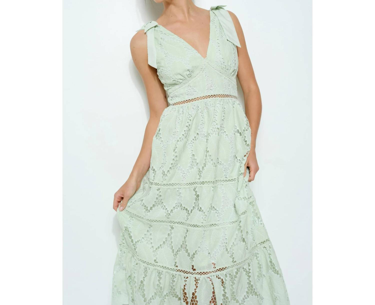 Ina Fashion - Willow Lace Midi Dress
