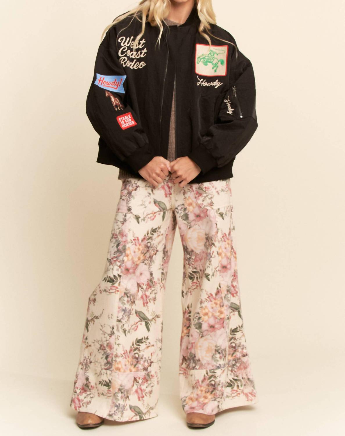 Davi & Dani - West Coast Rodeo Bomber Jacket