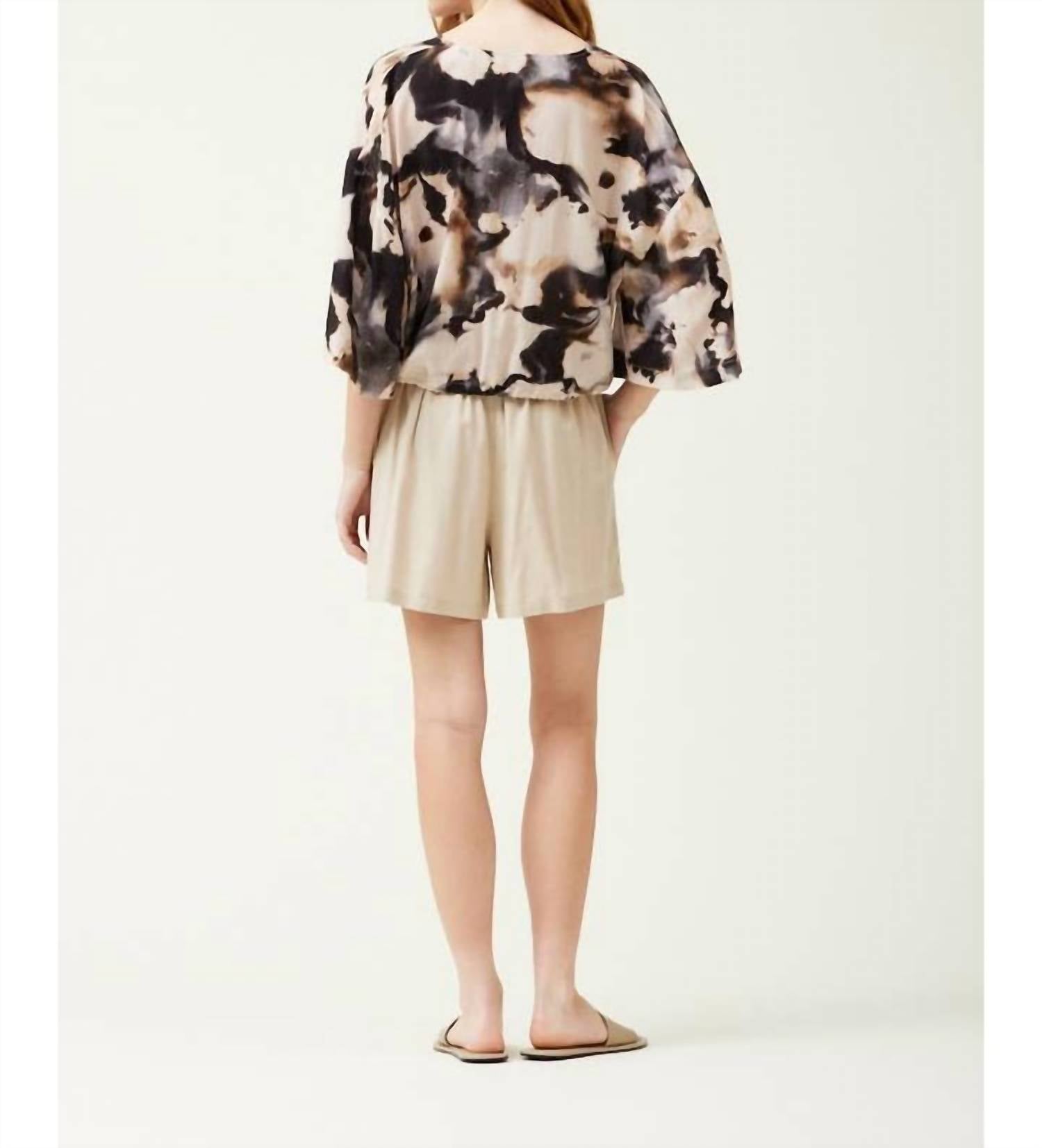 Grade & Gather - Swirl Print Top