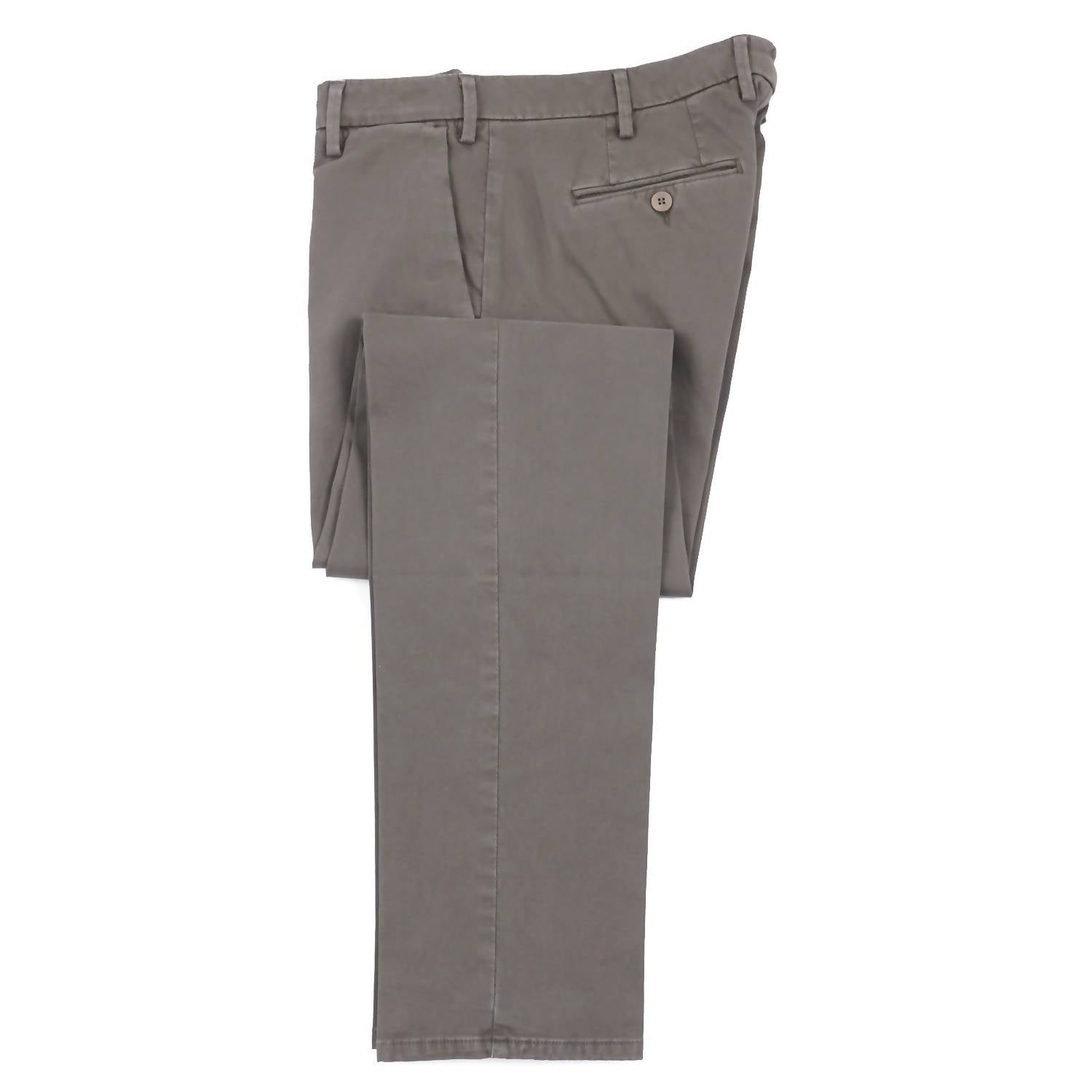 Luigi Borrelli Napoli - Men's Slim-fit Cotton Pants