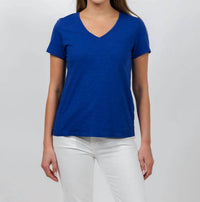 Elliott Lauren - Short Sleeve V-neck Tee
