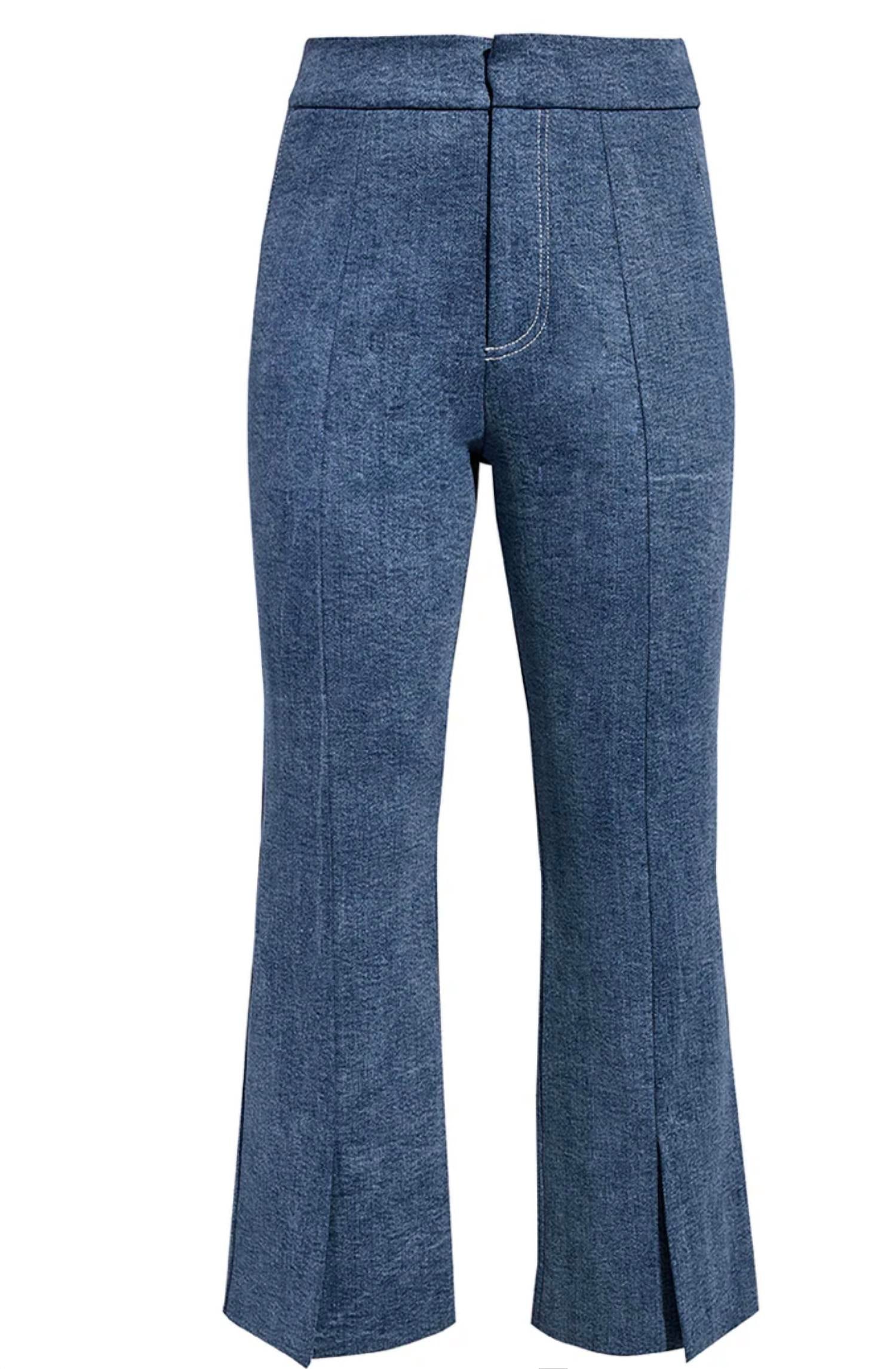As By Df - Gianna Cropped Micro Flare Pants